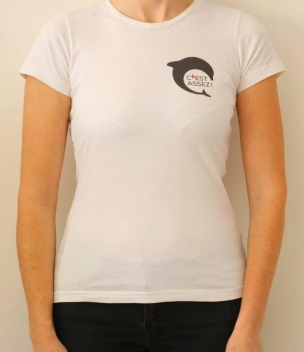 T-shirt - Hommes - petit logo - coton bio